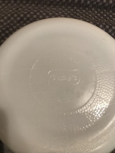 Vintage Glasbake Green Daisy 1 1/2 Qt Casserole Dish Milk Glass Round J2600 - Picture 2 of 3