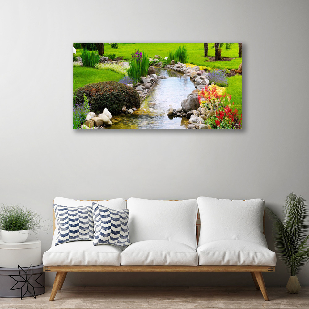 Image sur toile nature et lac pour créer un salon zen et lumineux