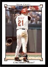 2002 Fleer Premium Sean Casey Cincinnati Reds #188 MLB Baseball Card