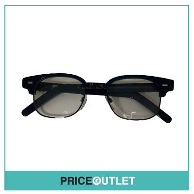 Brille mit klaren Gläsern tiefblaues Gestell UVP 325 £