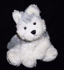 Ganz Webkinz Husky Dog Hm120 Plush Stuffed Toy Excellent Condition No Code.