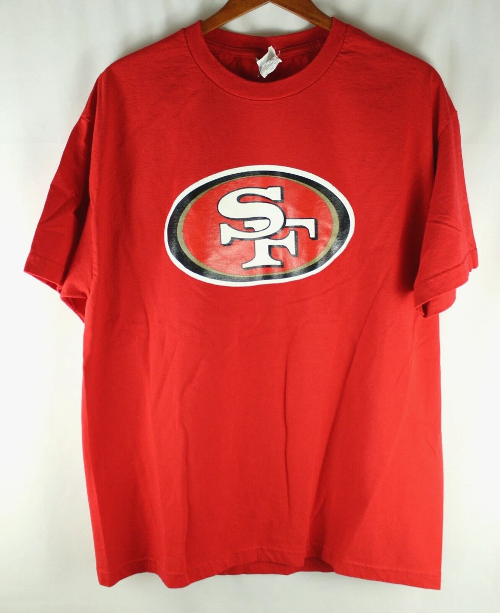 Colin Kaepernick 7 San Francisco 49ers Red T Shirt Size XL