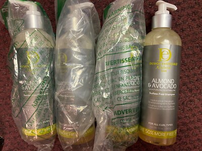 4 X Design Essentials Natural Hair Almond&Avocado Sulfate-Free Shampoo ...