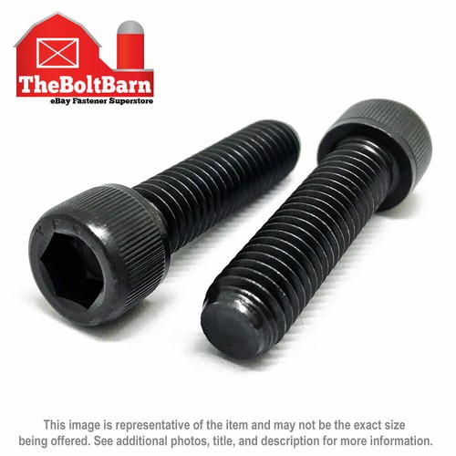 5/16"-24 Allen Socket Head Alloy Cap Screws Bolts Black Oxide FINE (Pick Size) - Picture 5 of 14