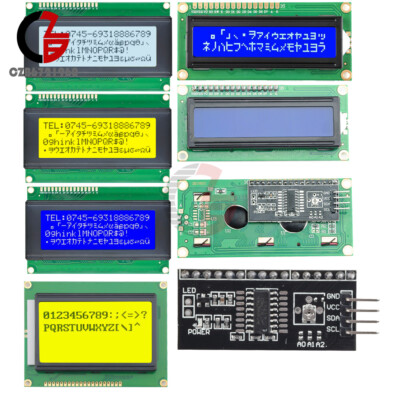 LCD1602/2004A I2C Board 16x2 Character LCD Display Module IIC I2C 5V Board