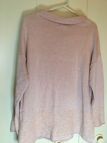 Pure Jill NWT Light Pink Sweater Career Wear Modest Spring Summer Boho Trendy - Picture 7 of 11