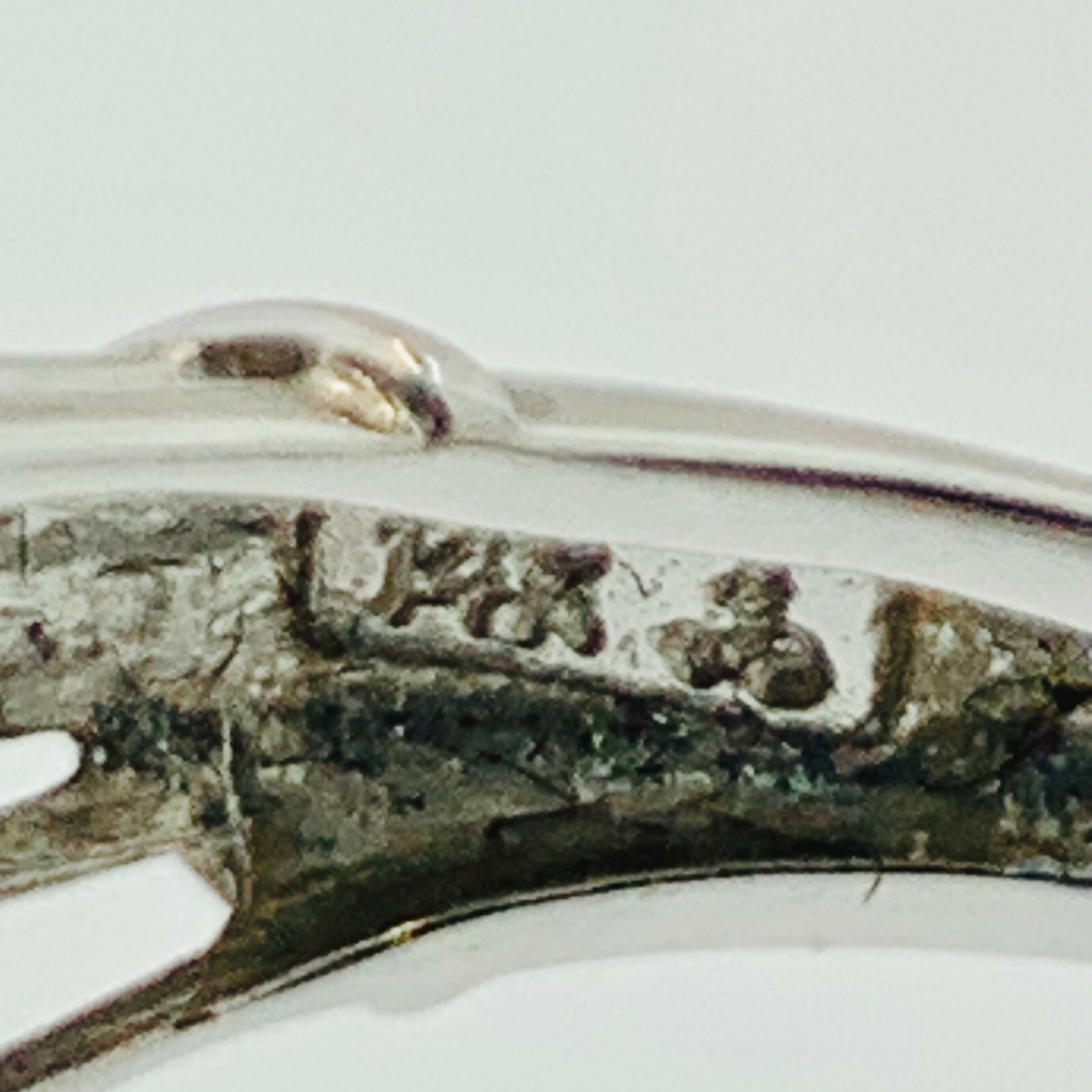 STUNNING 14K SOLID WHITE GOLD LAVENDER QUARTZ  RI… - image 4