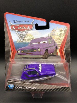 Disney Pixar Cars Don Crumlin Lemons Oil Rig Gremlin Cars 2 Purple 1:55 China