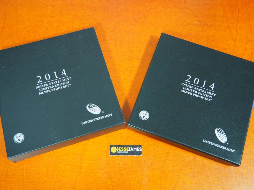 2014 W PROOF SILVER EAGLE LIMITED EDITION PROOF SET LS3 IN OGP - Image 3 of 4