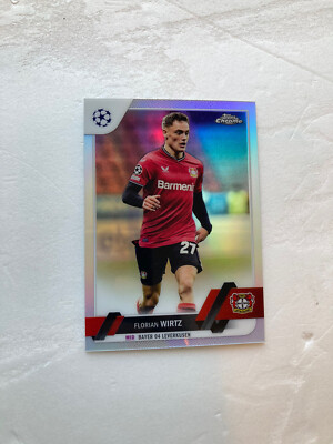 2022-23 Topps Chrome UCC Florian Wirtz Bayer 04 Leverkusen