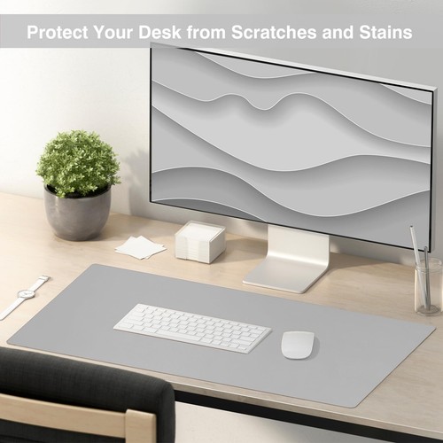 Dual Sided Desk Pad Large Desk Mat Waterproof Desk Blotter Protector Mouse Pa... - Picture 5 of 7