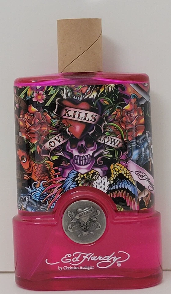 ED HARDY HEARTS & DAGGERS para HER EAU DE PARFUM 3,4 fl oz por Christian Audigier Foto 3 de 4