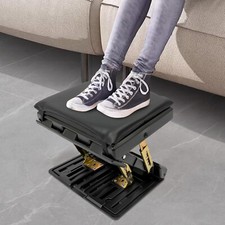 Ergonomic Foldable Footrest Adjustable Foot Rest Portable Footrest for Picnics