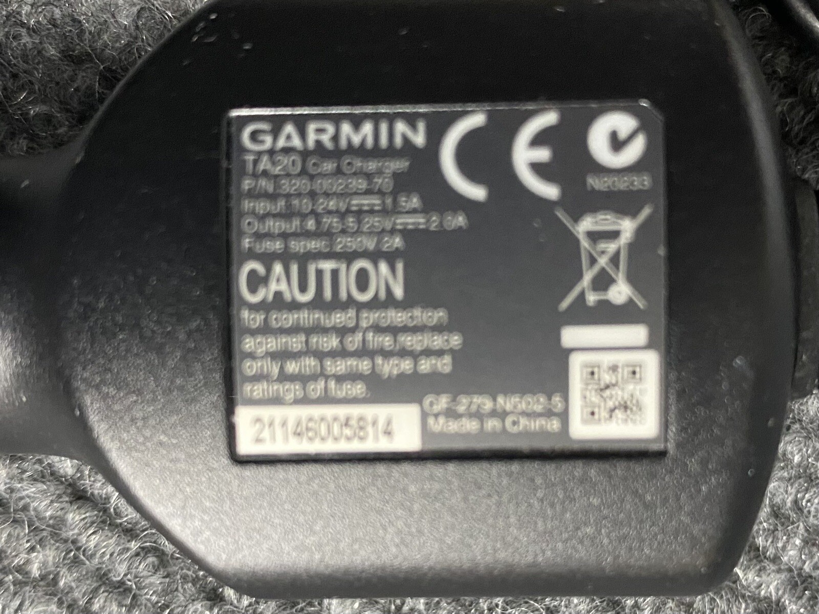 Garmin TA20 Car Charger + Traffic Enabler for Nuvi Drive Smart LMT eBay