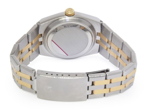 Rolex Datejust Oysterquartz 18k Yellow Gold/Steel Champagne 36mm Watch R 17013 - Bild 7 von 10