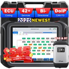 USED XTOOL D9 BT Car Diagnostic OBD2 Bidirect...