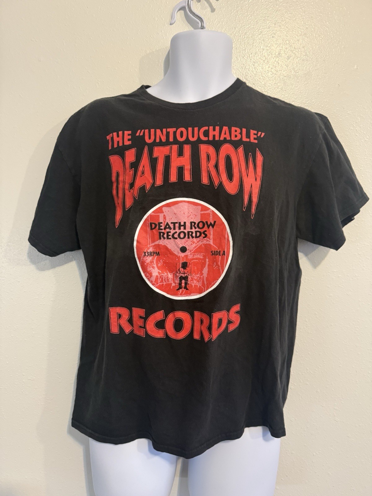 FILA Maglietta The Untouchable Death Row Records 2019 taglia Large