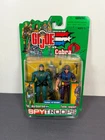GI Joe vs Cobra Spy Troops SGT AIRBORNE TELE-VIPER 3.75" Action Figure 2 Pack