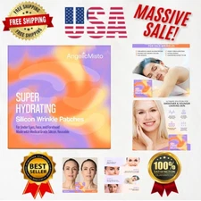 Anti-Aging Silicone Gel Patches for Under Eye, Forehead & Face Wrinkle Reduction