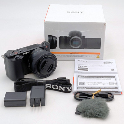Sony Alpha ZV-E10 24.2MP Mirrorless Camera w/ 16-50mm f/3.5 OSS II Lens WW356015