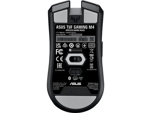 Asus TUF Gaming M4 Wireless/Bluetooth Gaming Mouse - Image 3 of 4