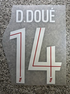 Maillot PSG 2025-2026 Vapor Player Issue – Doué, 3ème Maillot, Rouge, Taille M