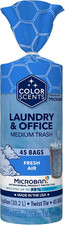 8 Gallon Trash Bags Twist Tie 45 Count Fresh Air