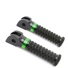 RRING Green Anti Slip Front Foot Pegs For Kawasaki Z400 19 20 21 22 23