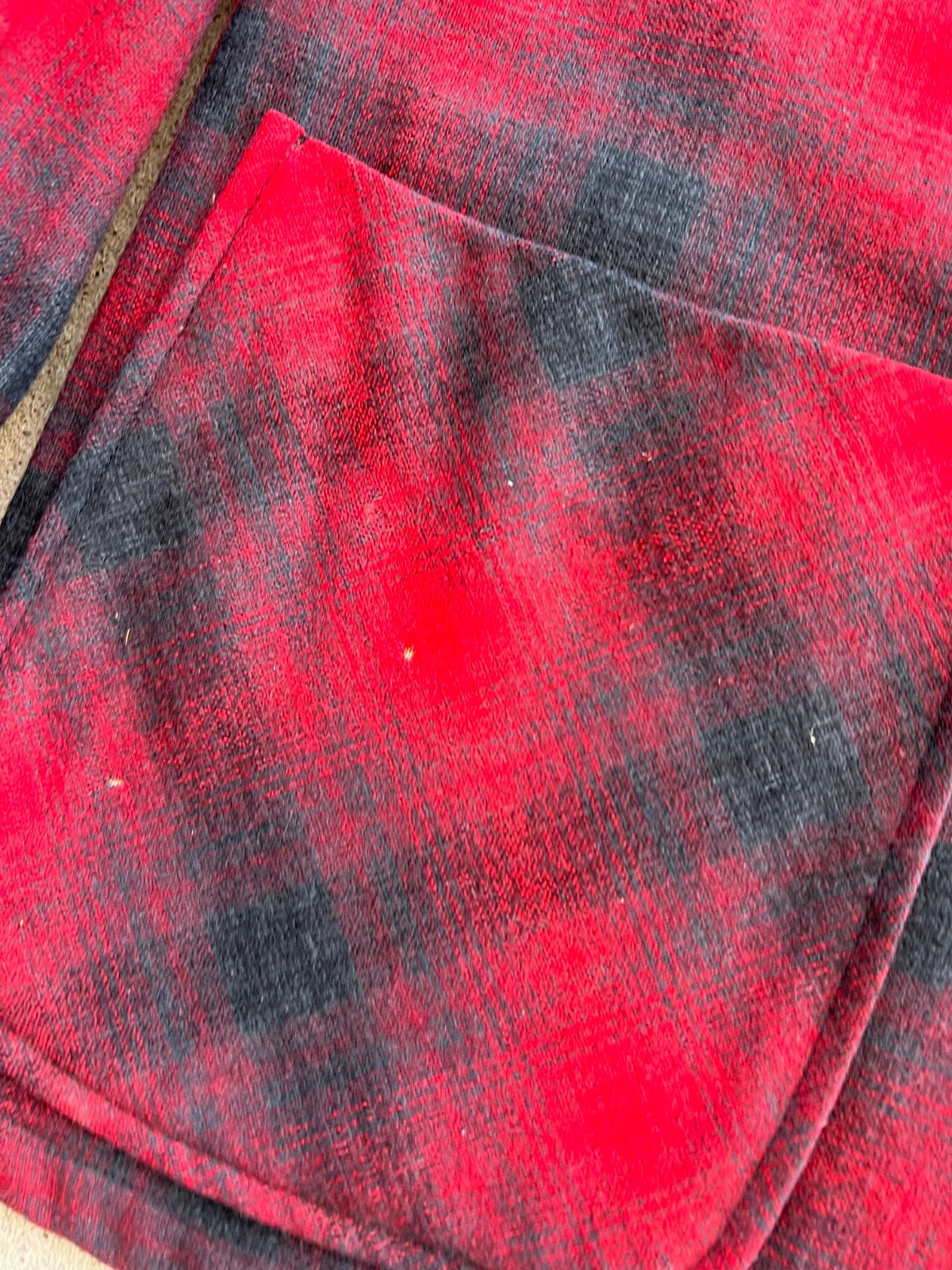 Vintage Pendleton Blazer Shadow Plaid Flannel Med… - image 12