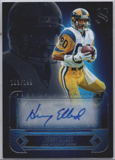 HENRY ELLARD--RAMS--2025 PANINI SILHOUETTE-- AUTOGRAPH-----102/199