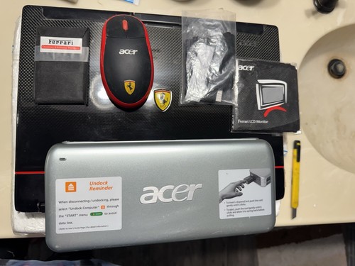 🔥RARO Portátil Acer Ferrari Serie 5000 ZC3 AMD PAQUETE CARGADO Y Accesorios - Imagen 22 de 24