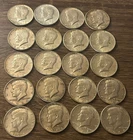 1964 Kennedy Half Dollar Roll of 20 coins 90% Silver