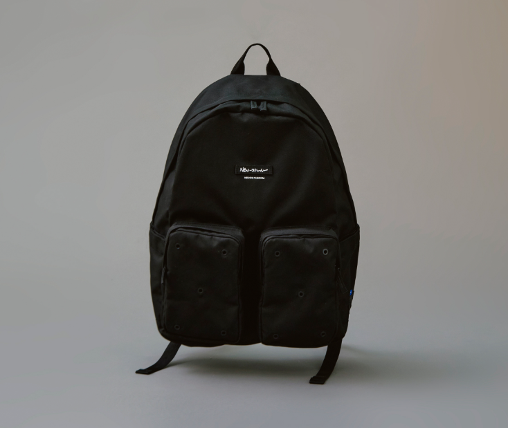 NewJeans x Hiroshi Fujiwara Coller Backpack Black BAG Authentic | eBay