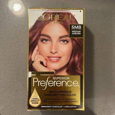 L'Oreal Superior Preference Permanent Hair Color 5Mb Medium Auburn