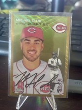 2023 Topps Chrome Platinum Anniversary - Mike Siani #116 Gold Refractor /50 (RC)