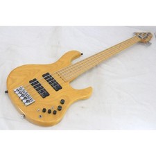 Electric Bass Guitar ESP Halibut 2006 5 String Natural Ash Body S/N S0651407