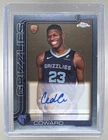 Cedric Coward 2025 Topps Chrome #TCAR-CC RC Auto Rookie