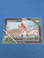 2023 Donruss Elite Field Vision Green #FV-6 Russell Wilson FOOTBALL Card h