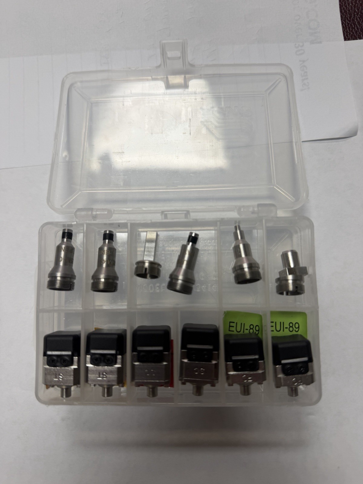 Exfo Fiber Optic Tester Tip Changers And Scope Tips