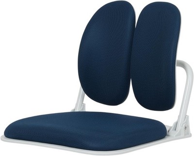 【Premium Dual-Backrests】 Made in Korea Ergonomic Floor Chair with Back Suppor...