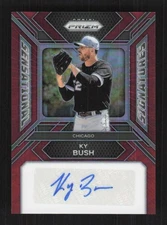 Ky Bush 2024 Panini Prizm Sensational Signatures Red Prizms #/99 Auto #SS-KB