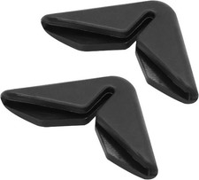 2pcs Black Universal Automobile Car Side Door Edge Corner Guard Protector