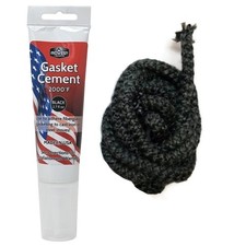 Midwest Hearth 3/8" x 84" Wood Stove Replacement Gasket Kit, USA Made