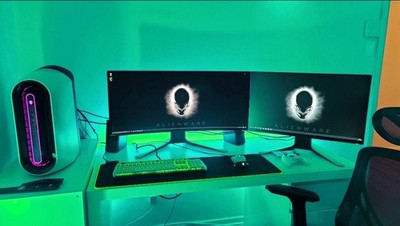 Powerful Gaming PC Setup (With 32GB Ram) & Gaming Mouse/ Keyboard & Asus Monitor