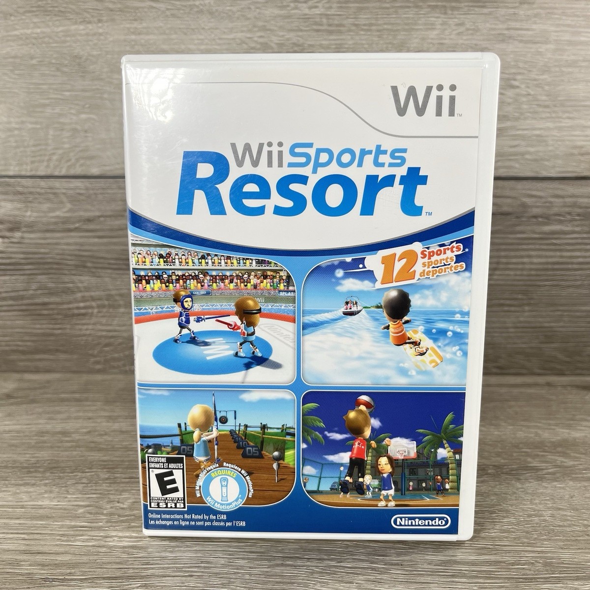 Wii Sports Resort (Nintendo Wii, 2009) Tested Complete In Box