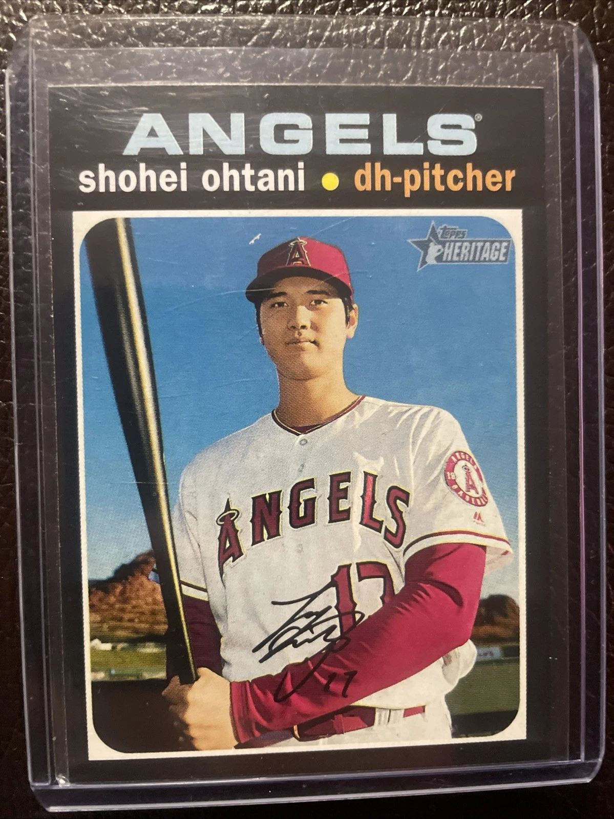 Shohei Ohtani trading card
