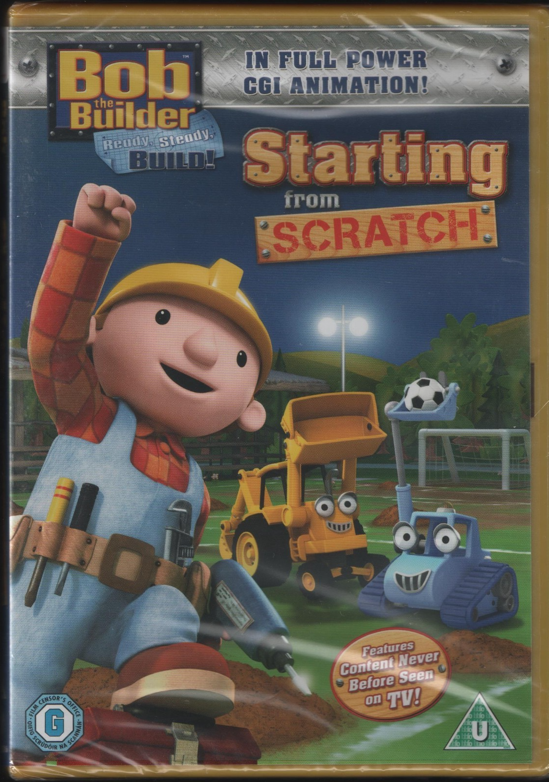Bob The Builder - Starting From Scratch (DVD 2010) SEALED British Kids TV series