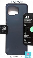 Incipio Duo Series Dual Layer Case for Motorola One 5G - Indigo Blue