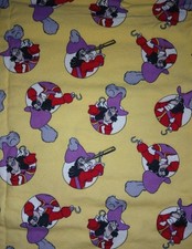 Disney's Peter Pan Captain Hook 1 Yard Fabric For Springs Industry New