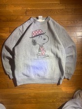Vintage 80s-90s Peanuts Snoopy Crewneck Tagged Large